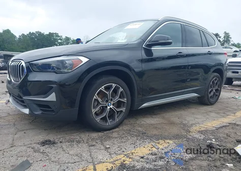 2021 BMW X1 Sdrive28I из США, поврежденный, VIN WBXJG7C09M5U09887